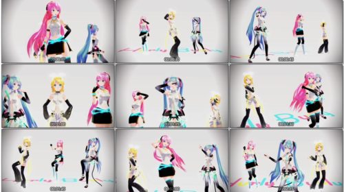 【MMD】Hurly Burly【Tda式·Append*3】