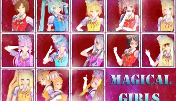 【MMD壁纸】魔法少女偶像团【11人】