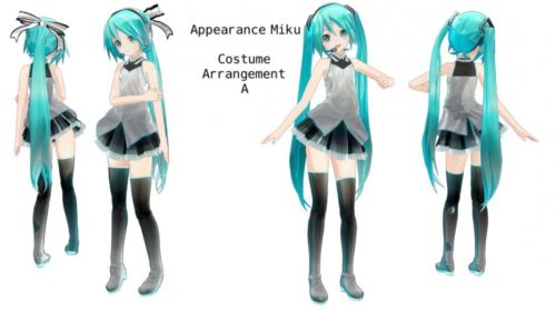 【MMD模型】ままま三妈式改单马尾-双马尾  Costume Arrangement A