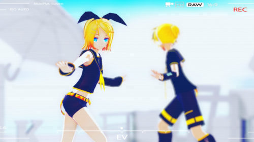 【MMD镜音】洋区一首