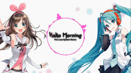 【初音ミク】Hello Morning (Remix)【Cover】+ 初音&爱酱版