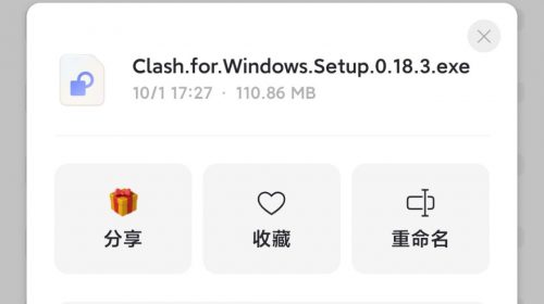 【软件】clash for Windows